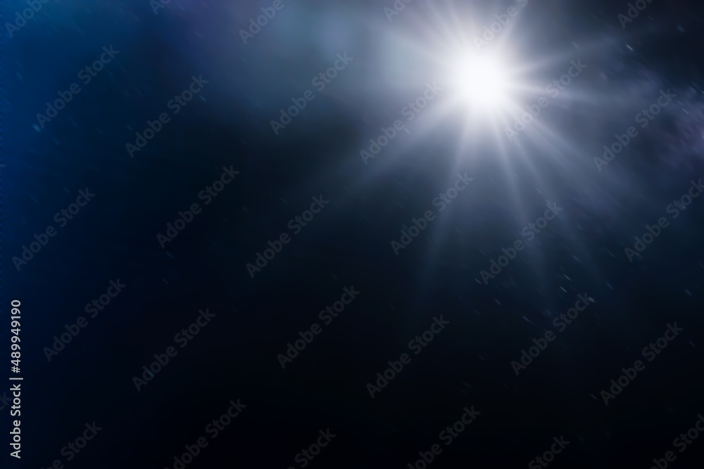 Black background with lightening spots, abstract design Black background with lightening spots, abstract design