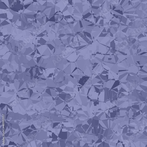Abstract macro crystal geometric background texture Very Peri color. Random pattern background. Texture Very Peri color pattern background.