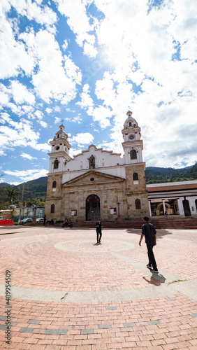 church of the holy cross Choachi, Colombia photo