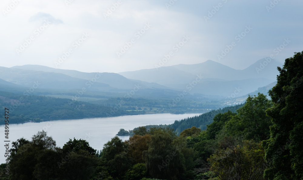 Loch Tay, towards Loch Lomond and Ben More