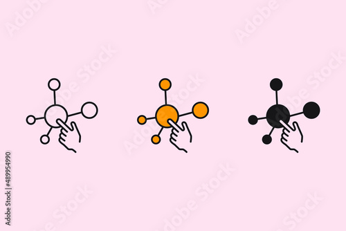 variety  icons symbol vector elements for infographic web