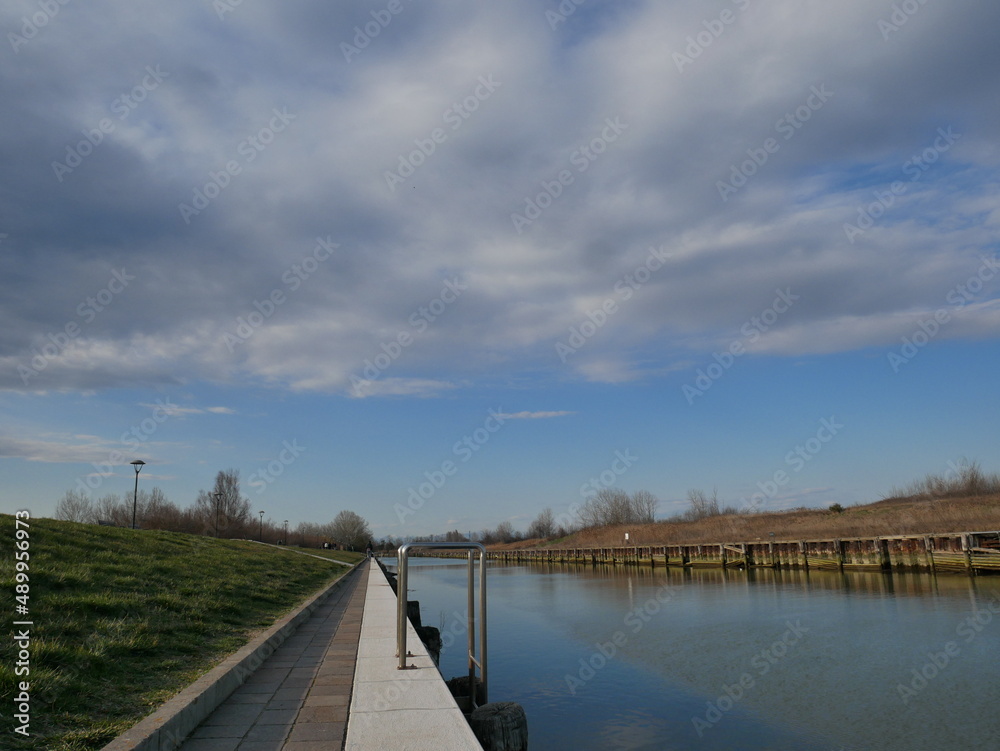 bridge over the river