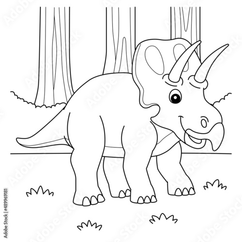 Zuniceratops Coloring Page for Kids