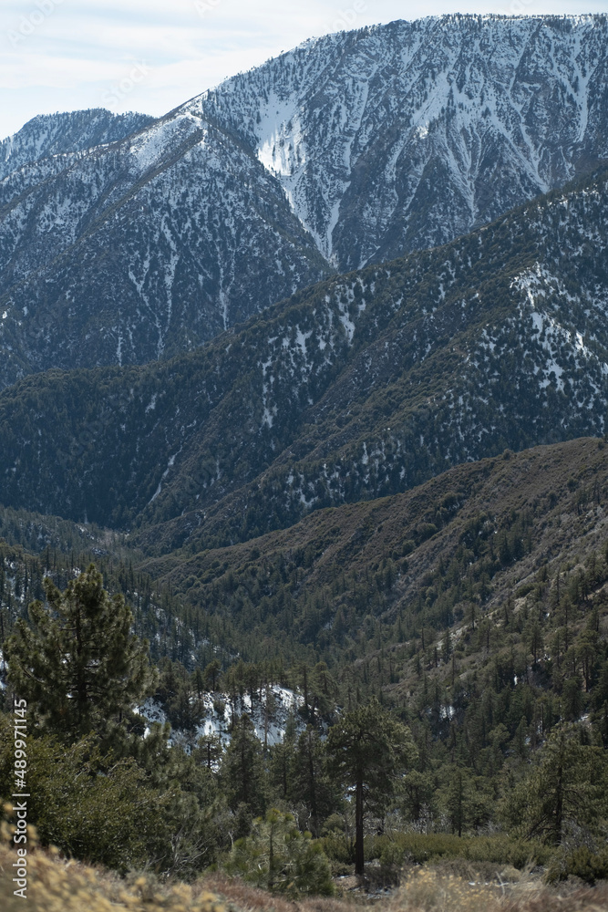 Fototapeta premium mountains in the snow