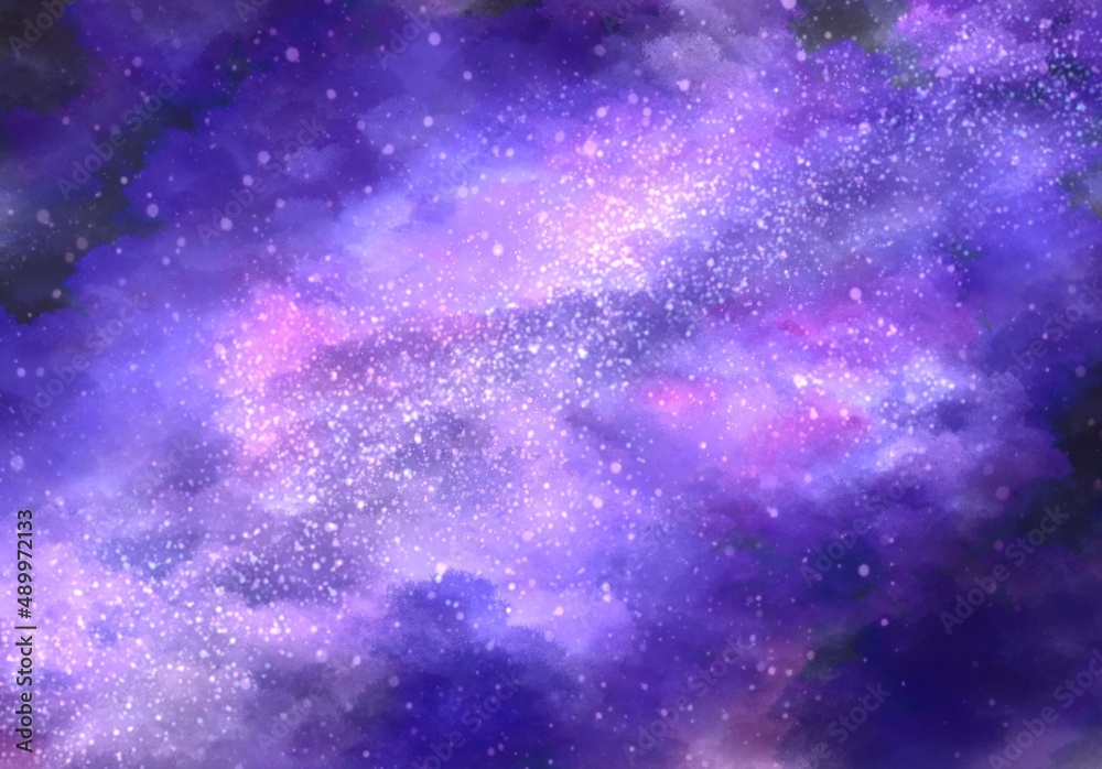 background with stars