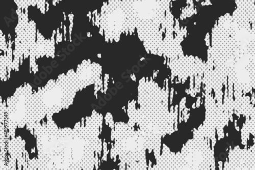 Vector background in grunge style. Dark scratches and scuffs.