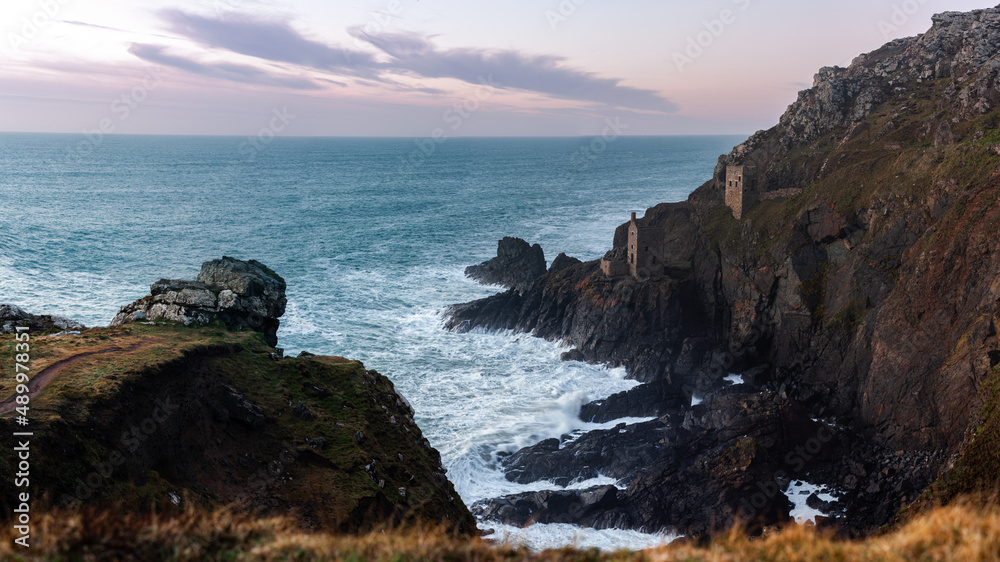 Sea Cliffs Cornwall Coast