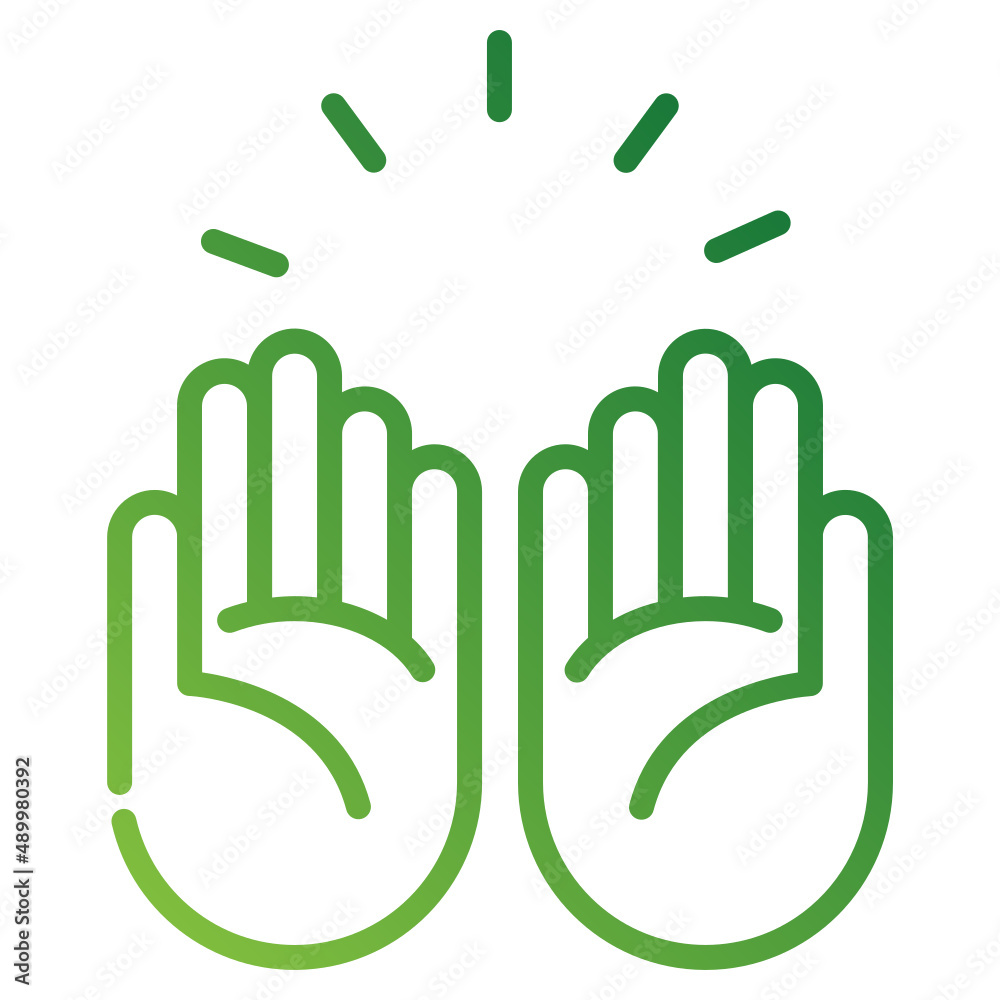 Illustration of Praying design icon Illustration of Praying design icon