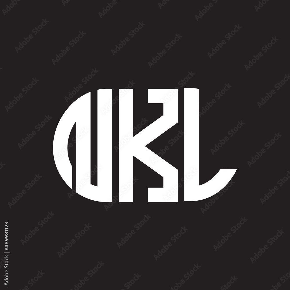 NKL letter logo design on black background. NKL creative initials letter logo concept. NKL letter design. NKL letter logo design on black background. NKL creative initials letter logo concept. NKL letter design.