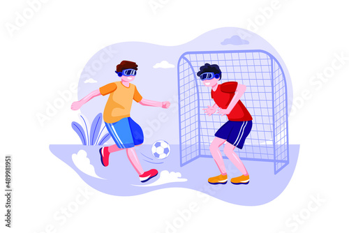 Blockchain Platform - Transaction Per Seconds illustration concept