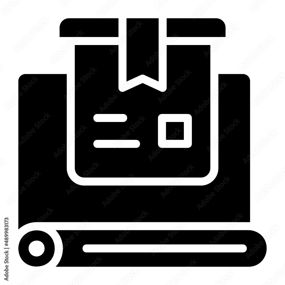 packaging wrap product glyph icon. Can be used for digital product, presentation, print design and more. packaging wrap product glyph icon. Can be used for digital product, presentation, print design and more.