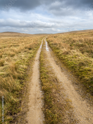 Walking the Settle Loop above Settle and Langcliffe in the Yorkshire Dales