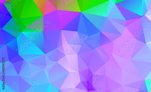 blue and purple geometric pattern triangles polygonal design for web and background, application