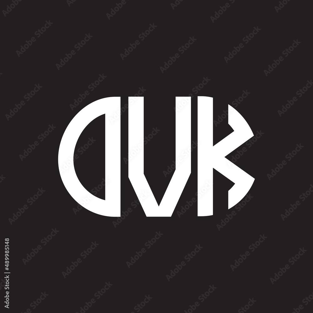 OVK letter logo design on black background. OVK creative initials letter logo concept. OVK letter design. OVK letter logo design on black background. OVK creative initials letter logo concept. OVK letter design.