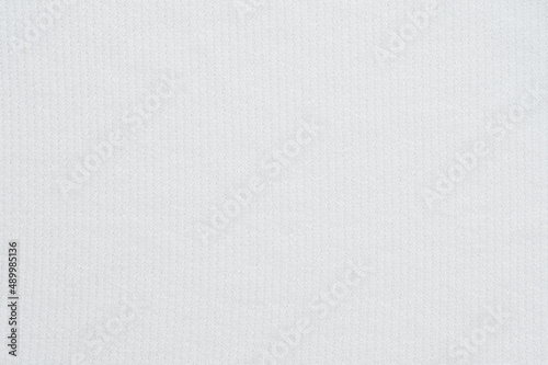 White fabric cotton textured background, Fashion textile design, close up, top view, flat lay