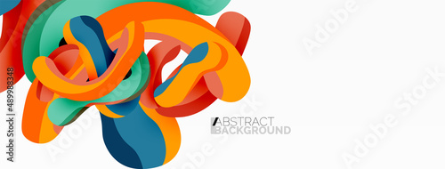 Creative geometric wallpaper. Splash shapes composition background. Techno business template for wallpaper, banner, background or landing