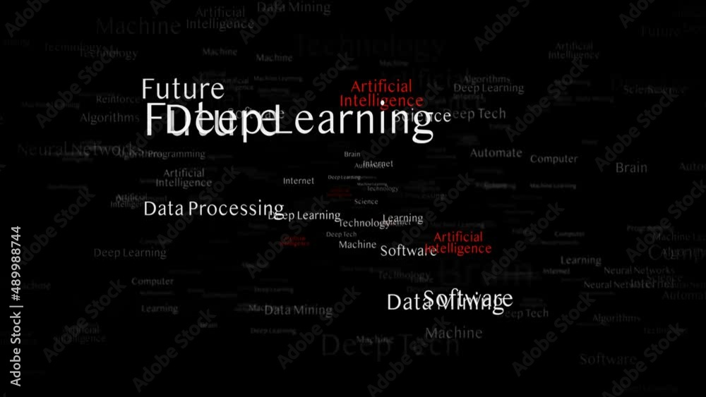 ARTIFICIAL INTELLIGENCE Keywords, Background, Animation, Loop, 4k
ARTIFICIAL INTELLIGENCE Keywords, Background, Animation, Loop, 4k