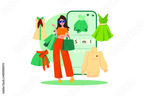 Shopping using virtual technology