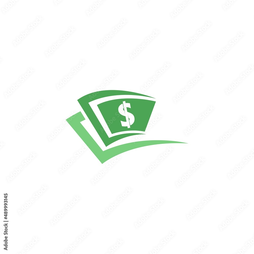 Money icon logo illustration template Money icon logo illustration template