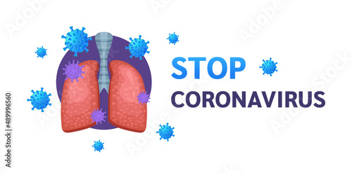 Stop coronavirus Sign. Coronavirus outbreak in China.
