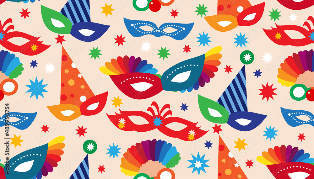 Purim Carnival pattern 4