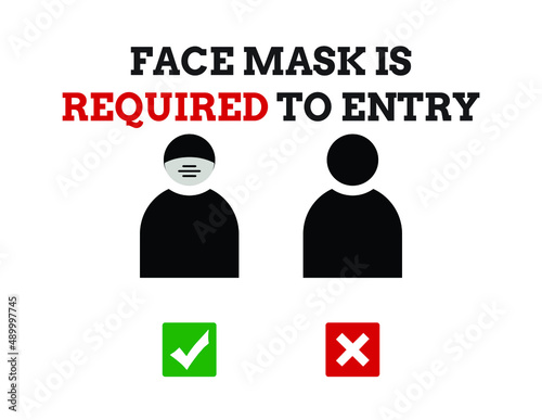 Face Mask is Required to Entry
