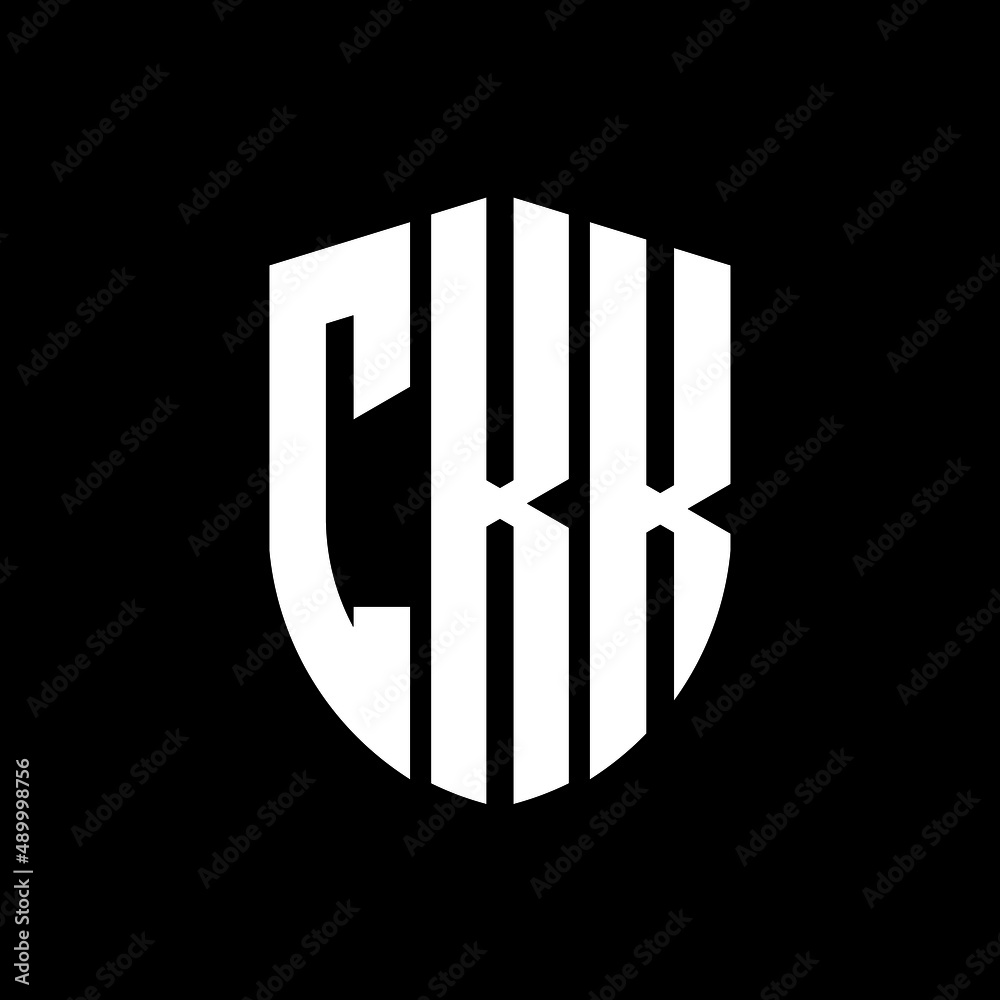 CKK letter logo design. CKK modern letter logo with black background