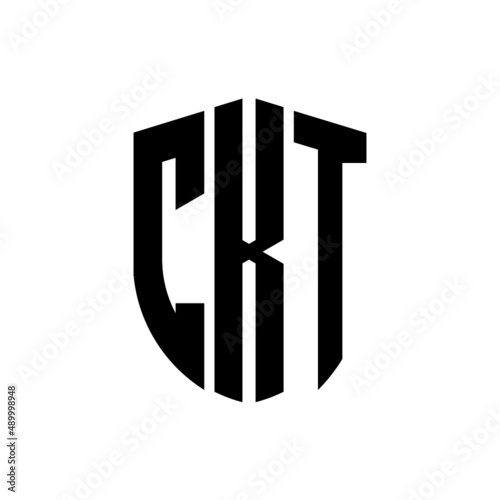 CKT letter logo design. CKT modern letter logo with black background. CKT creative  letter logo. simple and modern letter logo. vector logo modern alphabet font overlap style. Initial letters CKT  photo