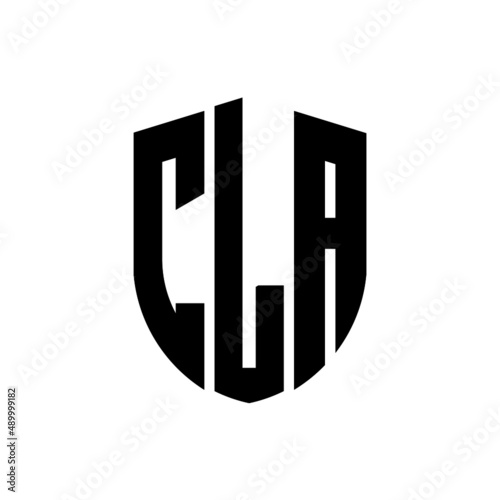 CLA letter logo design. CLA modern letter logo with black background. CLA creative  letter logo. simple and modern letter logo. vector logo modern alphabet font overlap style. Initial letters CLA 