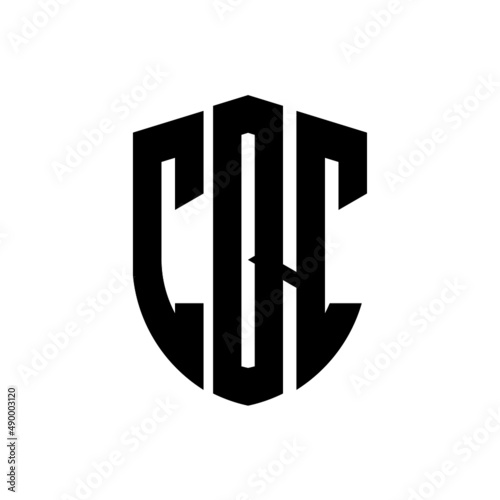 CQC letter logo design. CQC modern letter logo with black background. CQC creative  letter logo. simple and modern letter logo. vector logo modern alphabet font overlap style. Initial letters CQC   photo