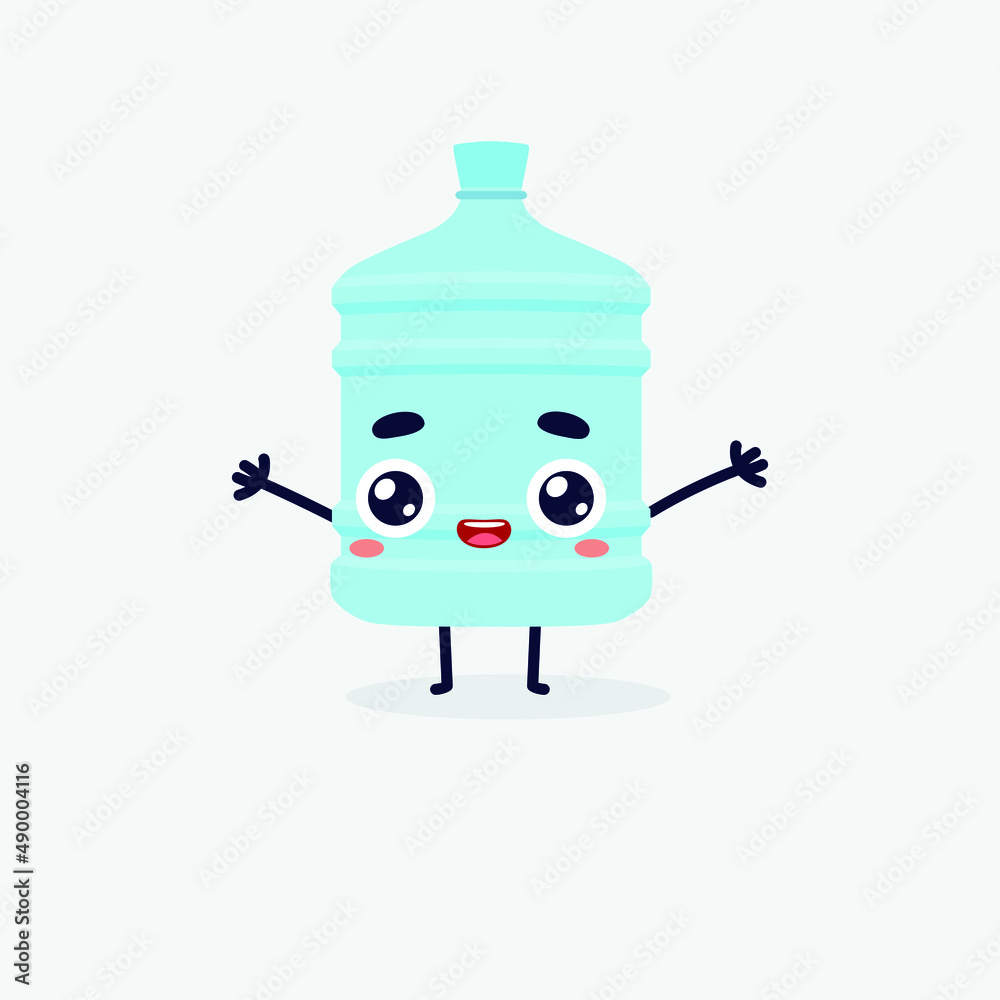 water gallon character. gallon icon. gallon logo water gallon character. gallon icon. gallon logo