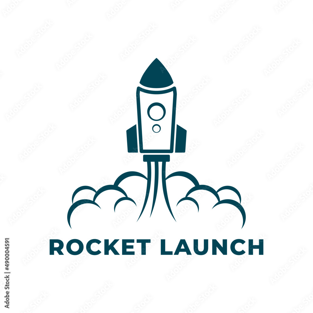 logo templates, symbols and icons with the shape of a rocket launching logo templates, symbols and icons with the shape of a rocket launching