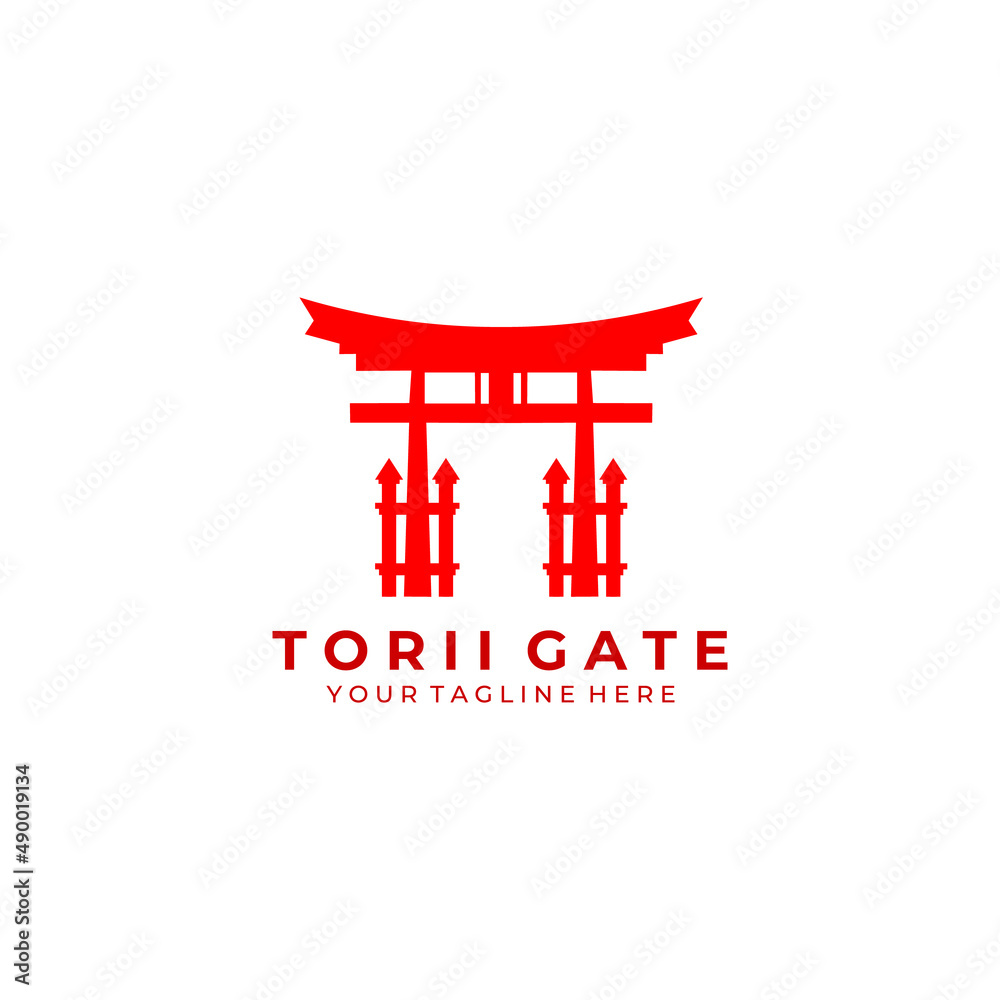 torii gate logo art icon vector illustration design architecture culture traditional japanese travel tokyo torii gate logo art icon vector illustration design architecture culture traditional japanese travel tokyo