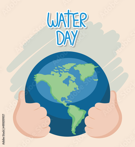 water day illustration