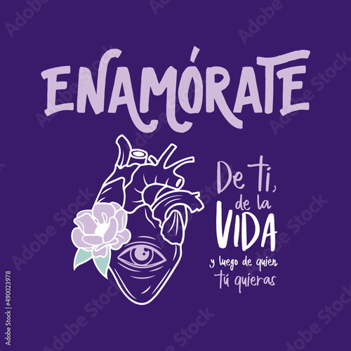 Dia de la mujer, lettering Mujer, positivo, poder, mujer, 8M