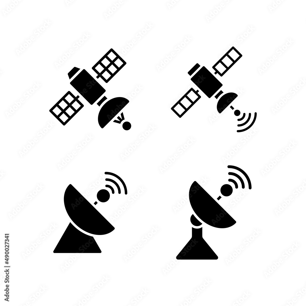 Satellite,Signal Icon Logo Design Vector Template Illustration Satellite,Signal Icon Logo Design Vector Template Illustration