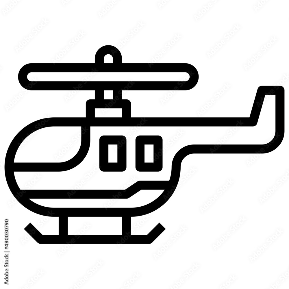HELICOPTER line icon,linear,outline,graphic,illustration HELICOPTER line icon,linear,outline,graphic,illustration