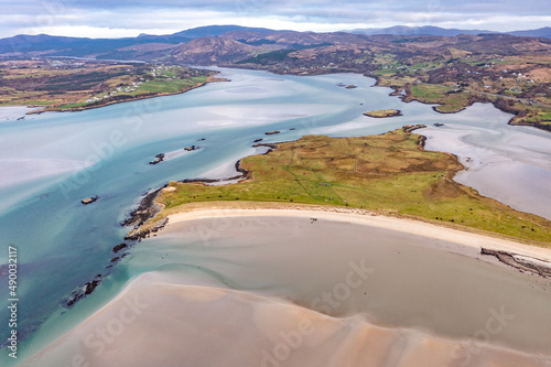 Gweebarra Bay between Lettermacaward and Portnoo in County Donegal - Ireland photo