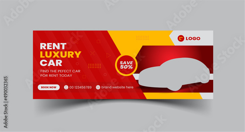 Rent A Car Facebook Cover