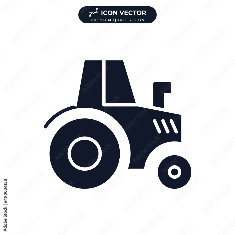 tractor icon symbol template for graphic and web design collection logo vector illustration tractor icon symbol template for graphic and web design collection logo vector illustration