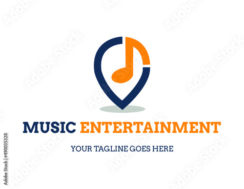 Free Download music entertainment logo - GFXLoad