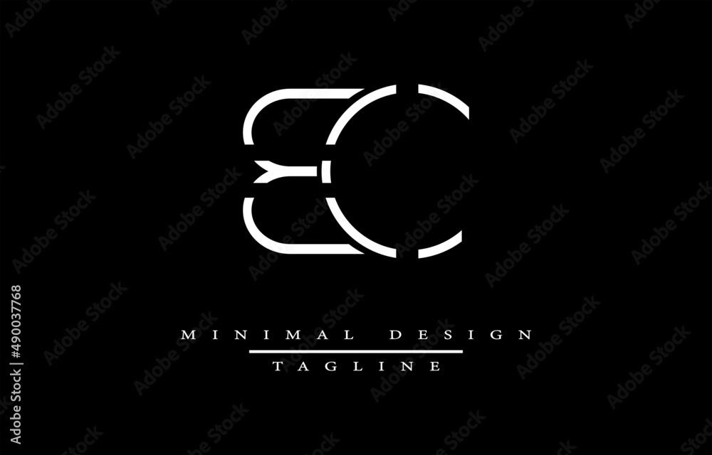 BC or CB MINIMALIST LOGO DESIGN VECTOR ART ILLUSTRATION BC or CB MINIMALIST LOGO DESIGN VECTOR ART ILLUSTRATION