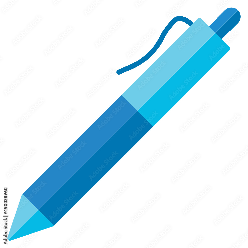 Illustration of Pen design icon Illustration of Pen design icon