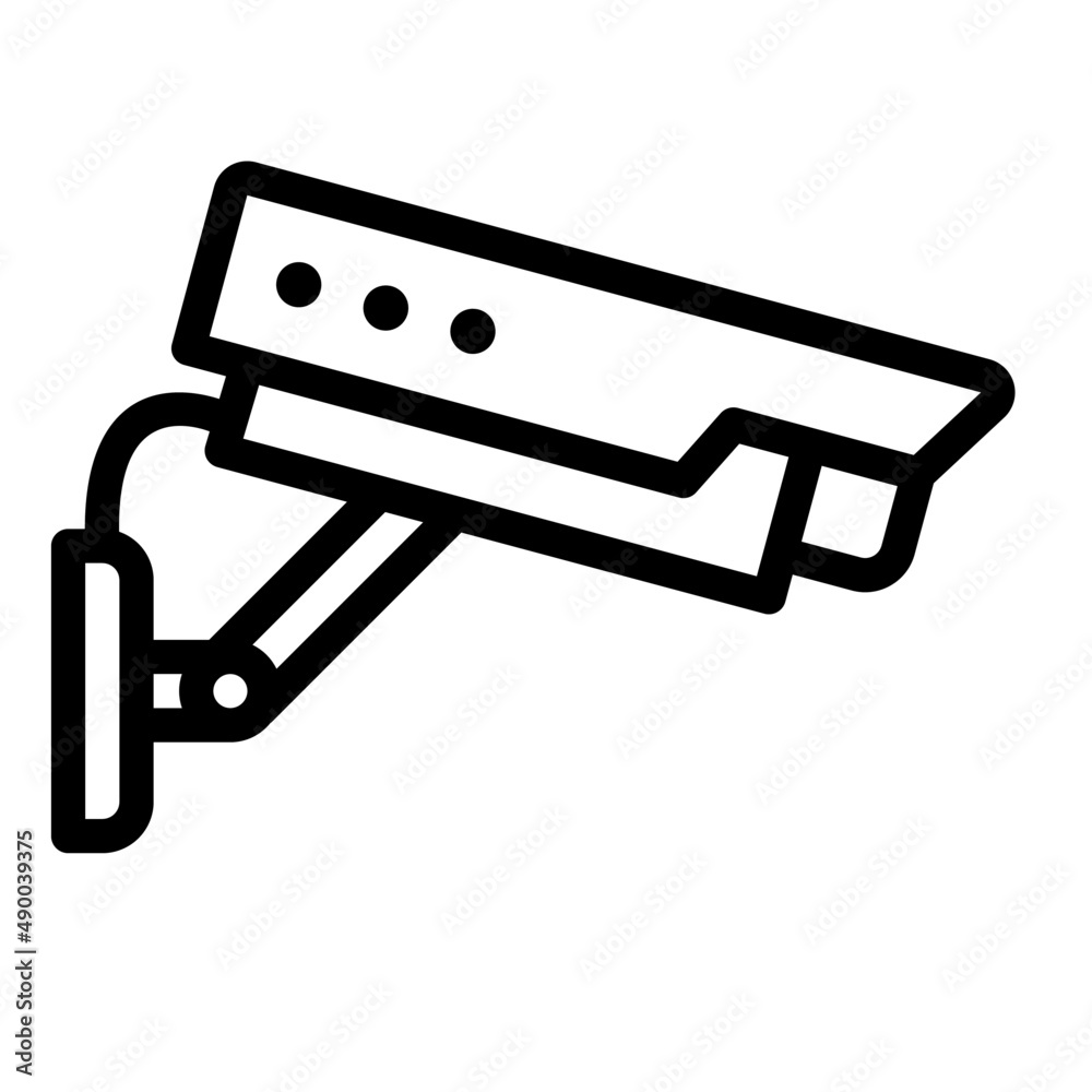 cctv vector icon illustration website cctv vector icon illustration website