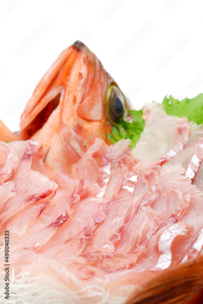 メバルの刺身 Stock Photo Adobe Stock
