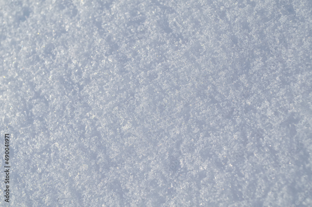White snow, background image, weather conditions