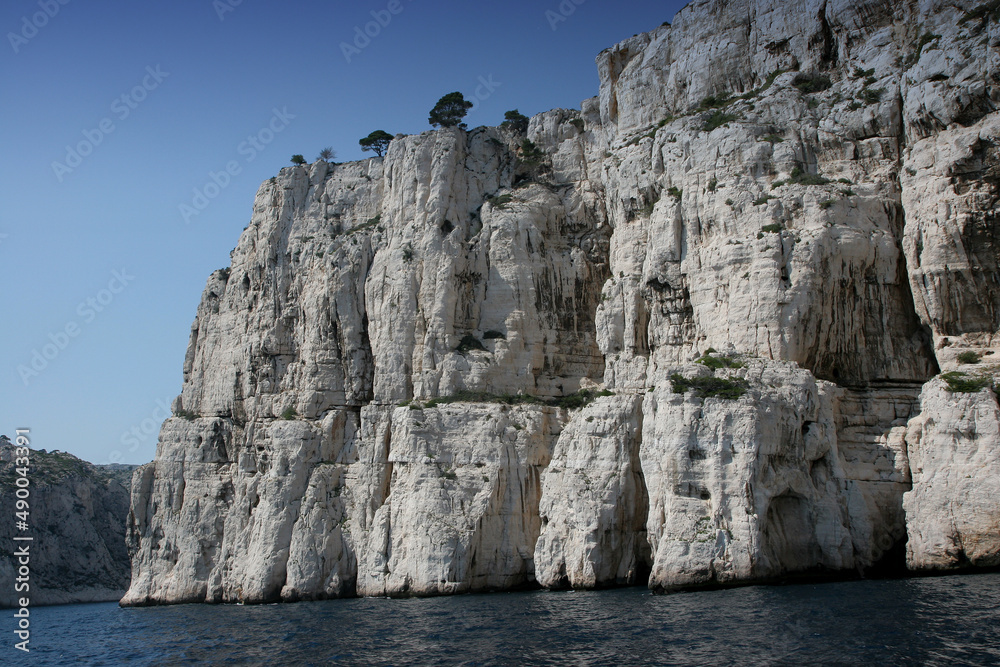calanques cliffs of Cassis, near Marseille, france