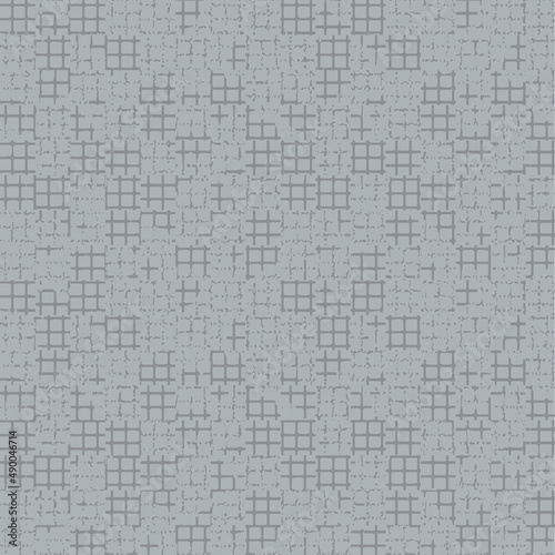 Abstract geometric pattern with stripes, lines. Seamless vector background. Taupe grey ornament. Simple lattice graphic design