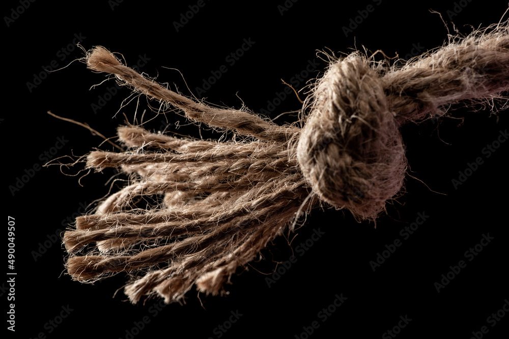 Fototapeta premium knot on a rope
