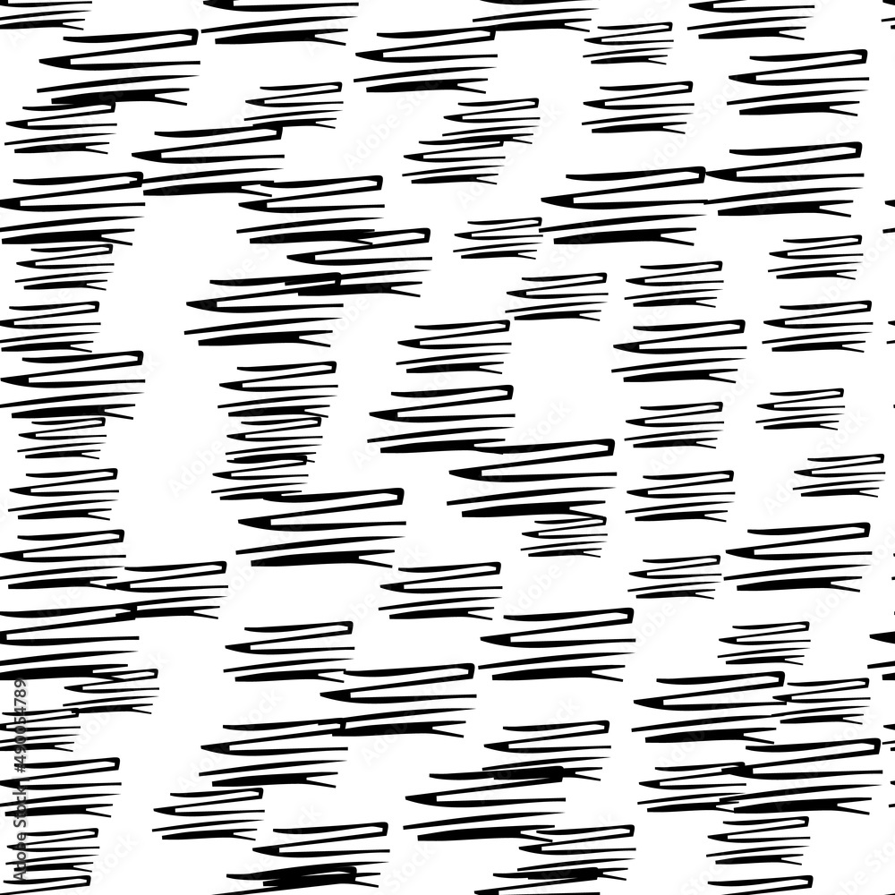Seamless pattern with black pencil brushstrokes Seamless pattern with black pencil brushstrokes